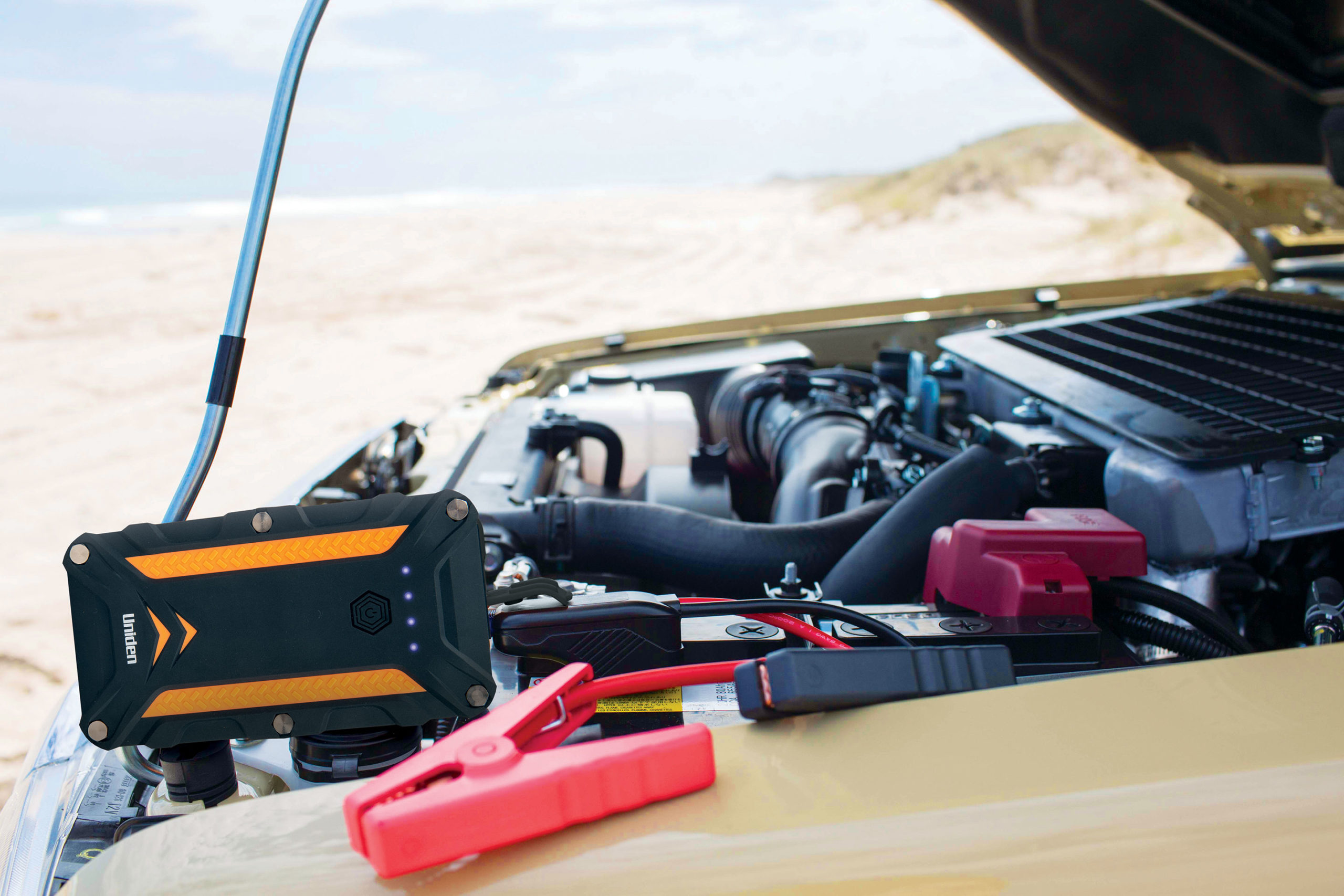 Uniden release 4K dash cam with rear camera and 4WD Jump Start Kit Uniden