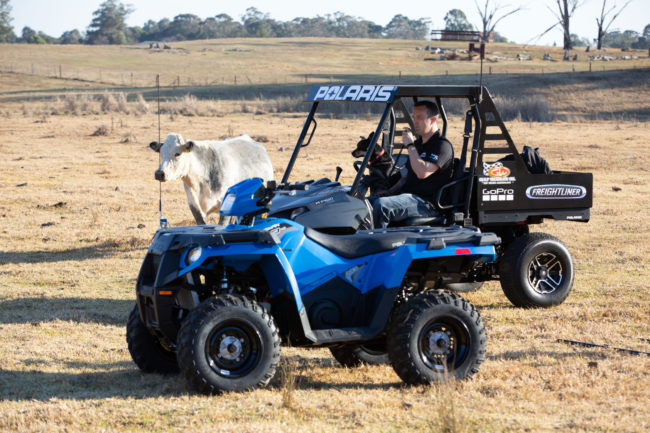 XTRAK 40 used on the farm